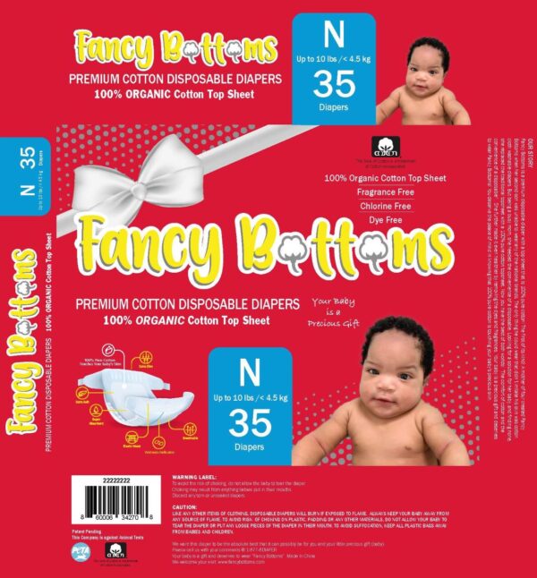 Fancy Bottoms size N Diapers